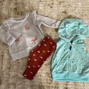 Baby girl winter outfit